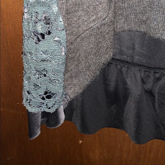 Anthropologie lace knit top - Picture 9 of 12
